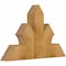 Ekena Millwork Richland Rough Sawn Timber Gable Bracket, Western Red Cedar, 36"W x 23"H x 4"D x 6"F, 15/12 Pitch GBW036X23X0406RIC00RWR - alternate 4